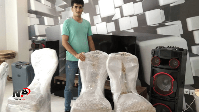 استفاده از کارگر تخلیه بار