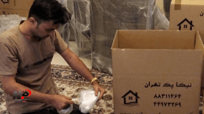 کارگر اسباب کشی در شهر تهران